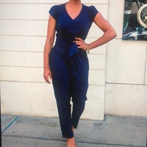 NY&Co Navy blue jumpsuit